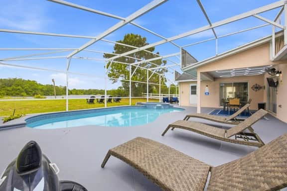 Lakefront Pool Home | Disney | 16+ Guests | Spa - Image 3